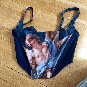 Out from Under Cropped Corset top